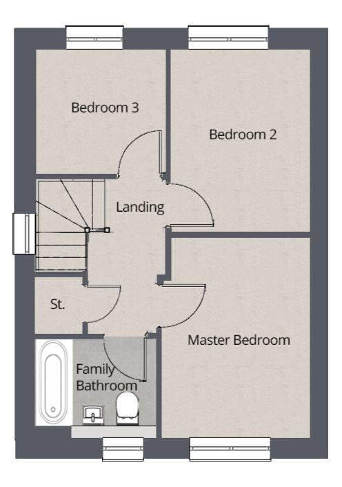 Greenwich Floorplan No Furniture