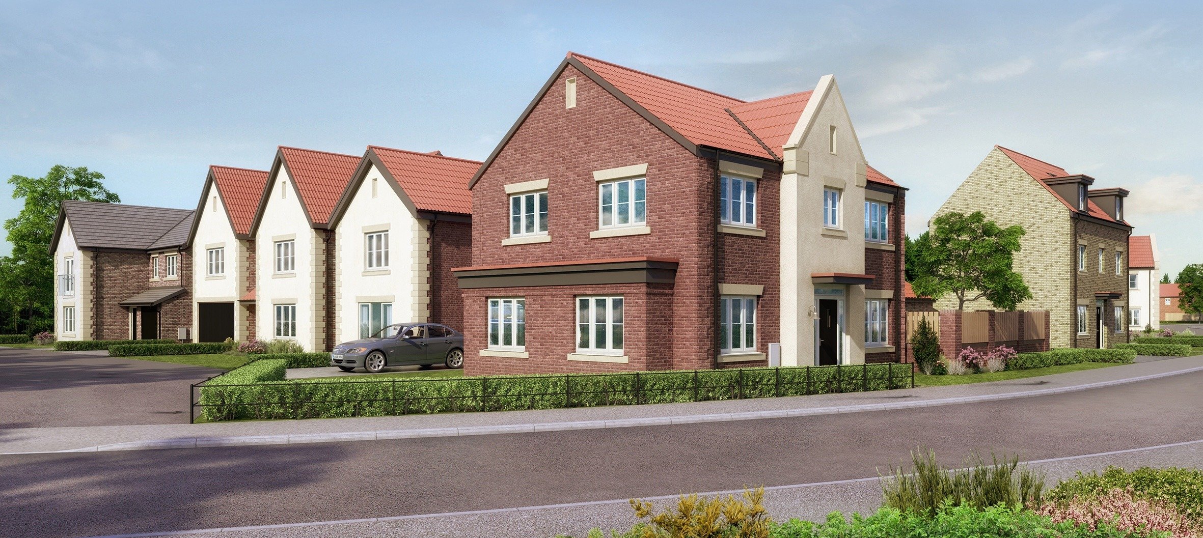 New homes in the north east