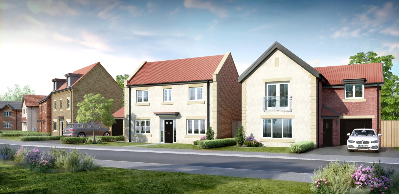 A new build home at Middleton Waters, Middleton St George